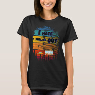 Ich hasse es, Camping-Trailer-Retro-Reise 2 T-Shirt