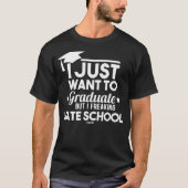 Ich hasse es, dass Schullehrer lernen T-Shirt (Vorderseite)
