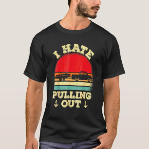 Ich hasse es, Retro-Bootfahren Bootsmann 13 heraus T-Shirt