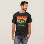 Ich hasse es, Rv Camping Funny 5th Wheamp auszulös T-Shirt (Vorne ganz)