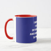 Ich hasse es, wenn ich aufwache tasse (Links)