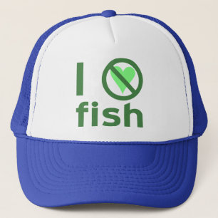 Ich hasse Fisch Truckerkappe