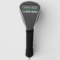 Ich hasse Golf Schöner Schlag Ich liebe Golf Golfl