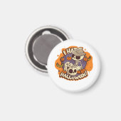 ich hasse Halloween Magnet (Vorderseite/Rückseite)