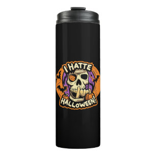 ich hasse Halloween Thermosbecher