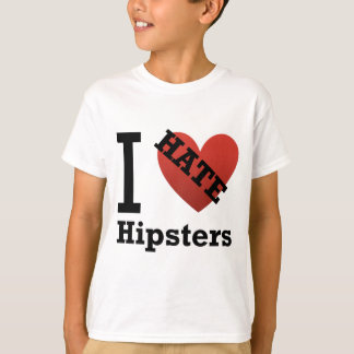 Ich hasse Hipster T-Shirt