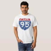 Ich hasse I-95 T-Shirt (Vorne ganz)