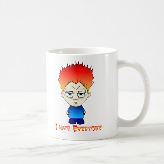 Ich hasse jeder, das Maxwell kennzeichnet Kaffeetasse (Rechts)