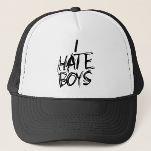 Ich hasse Jungs Truckerkappe