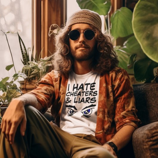 ICH HASSE KÄSTE UND LIAREN-T - Shirt