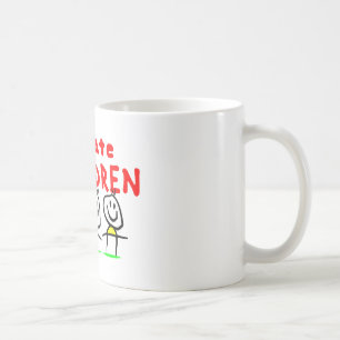 Ich hasse Kinder! Kaffeetasse