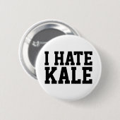 Ich hasse Kohl Button (Vorne & Hinten)