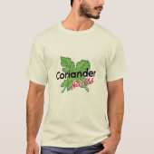 Ich hasse Koriander / Cillantro T-Shirt (Vorderseite)