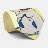 "Ich hasse Krawatten" Krawatte (Gerollt)