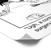 Ich hasse künstliche Zutaten Poster (Ecke)