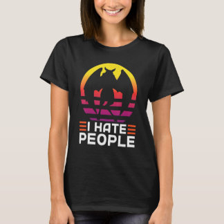 Ich hasse Leute, Kryptozoologie Mothman T-Shirt