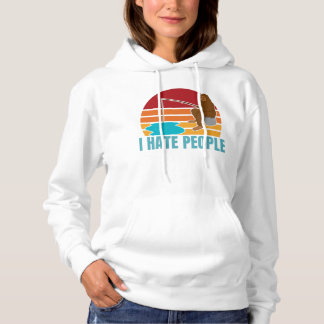 Ich hasse Leute Shirt Funny Bigfoot