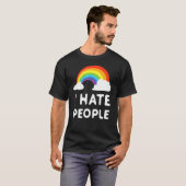 Ich hasse Leute T-Shirt (Vorne ganz)