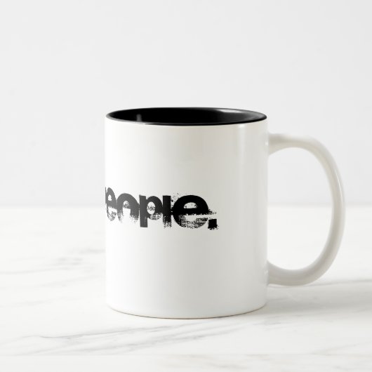 Ich hasse Leute. Tasse (Rechts)