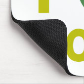 Ich hasse Mais Mousepad (Ecke)