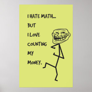 Ich hasse Mathematik... Poster