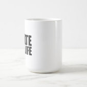 Ich hasse mein Leben Kaffeetasse (Mittel)