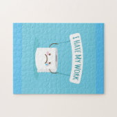 Ich hasse meine Arbeit Puzzle (Horizontal)