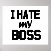 Ich hasse meinen Chef Poster (Vorne)