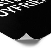 Ich hasse meinen Freund, Funny, Witze, Sarcastic Poster (Ecke)