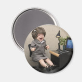 Ich hasse meinen Job! Magnet (Vorderseite/Rückseite)