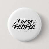 ich hasse menschen button (Vorderseite)