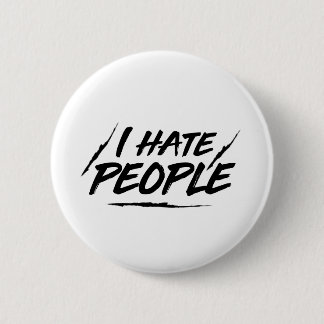 ich hasse menschen button