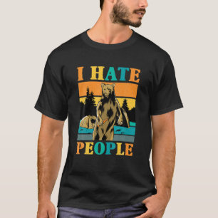 Ich hasse Menschen, ich lustig vintage Camping Wan T-Shirt