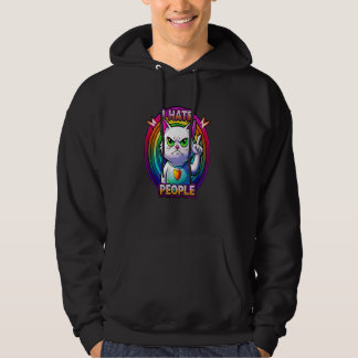 Ich hasse Menschen Misanthrope Grumpy anti-soziale Hoodie