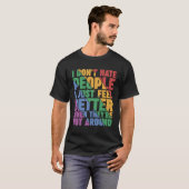Ich hasse Menschen nicht T-Shirt (Vorne ganz)