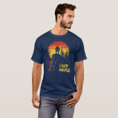 Ich hasse Menschen T-Shirt (Vorne ganz)