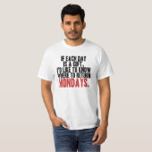 Ich hasse Montag-T - Shirt (Vorne ganz)