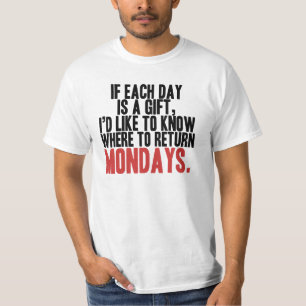 Ich hasse Montag-T - Shirt