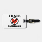 Ich hasse Montage Gepäckanhänger (Vorderseite horizontal)