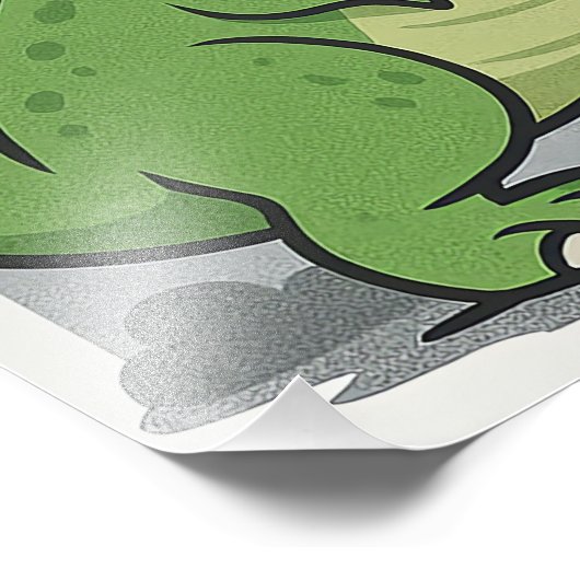 Ich hasse montags fotodruck (Ecke)