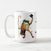 Ich hasse Morgenfrosch Kaffeetasse (Links)