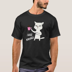 Ich hasse Morgenmenschen und Morgens und Leute spo T-Shirt