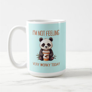 Ich hasse Mornings Panda Tasse Funny