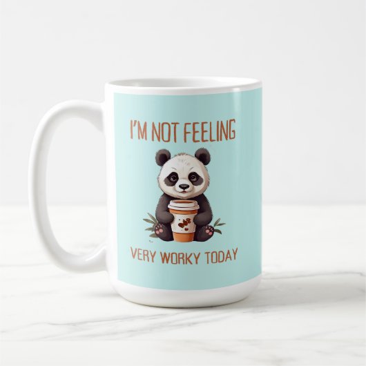 Ich hasse Mornings Panda Tasse Funny (Links)