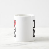 Ich hasse Ne - Nebraska Kaffeetasse (Mittel)