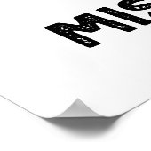 Ich hasse Nebelanrufe Funny Cloud Puff Poster (Ecke)