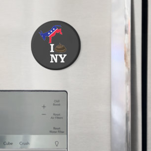 ich hasse New York Magnet