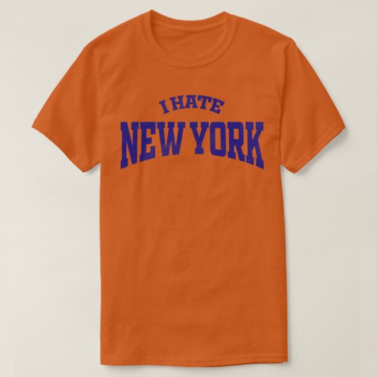 Ich hasse New York T-Shirt (Design vorne)