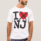 Ich hasse NJ - New-Jersey T-Shirt (Vorderseite)