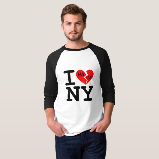 Ich hasse NY T-Shirt (Vorne ganz)
